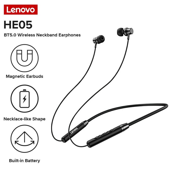 Bluetooth Слушалки Lenovo HE05 SPORT