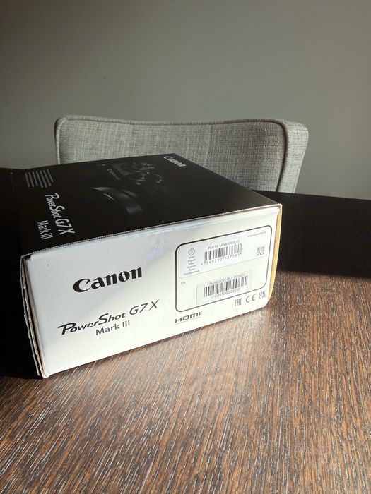 Canon G7X Mark III (Silver)