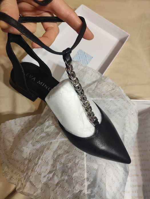 официални обувки нисък ток Eva Minge