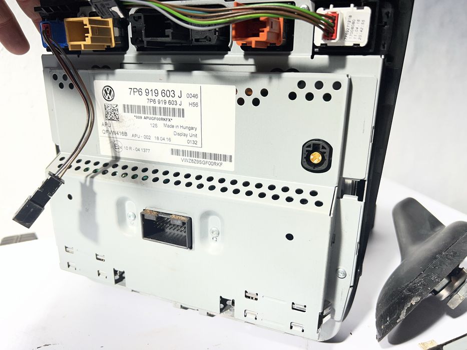 Vw Taureg P7 facelift навигация MMI