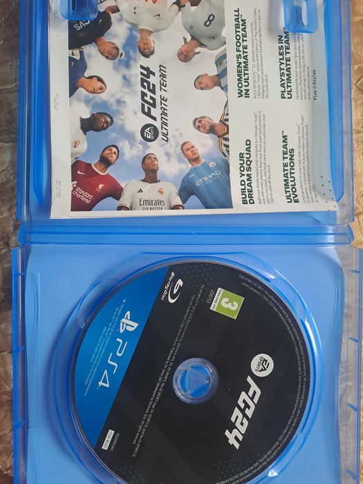 Игра ФИФА 24 за PS4