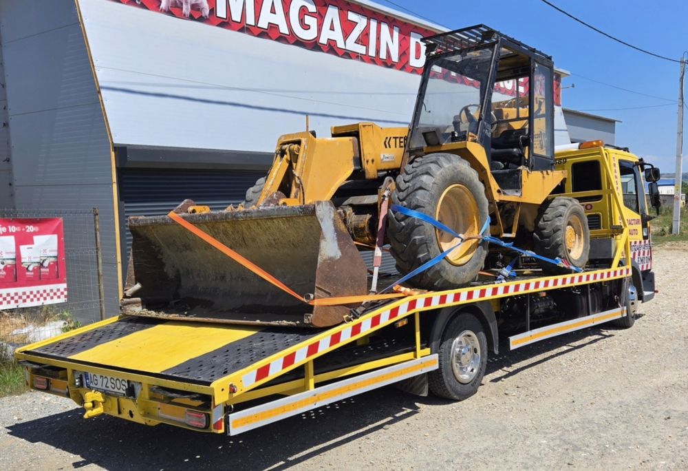 Tractari Dube si Utilaje Auto Arges Platforma NONSTOP A1 Pitesti Basco