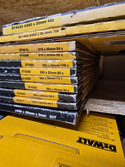 Panze Circular Dewalt Makita pentru  lemn/Metal  150 160 165 190 216 250 300 305 355 400mm