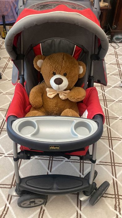 Детская коляска Chicco Cortina CX Red & Grey (оригинал)