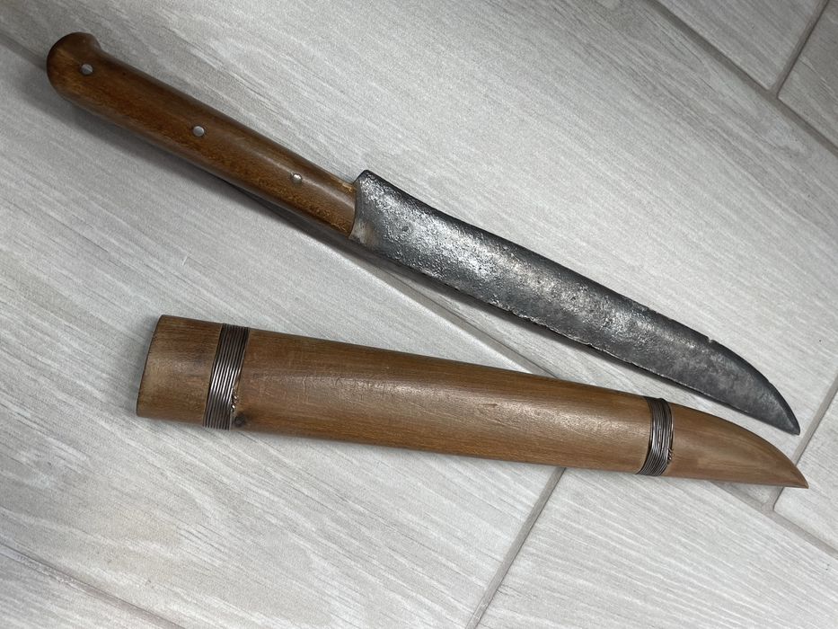 Стар нож руплук , реставриран нож