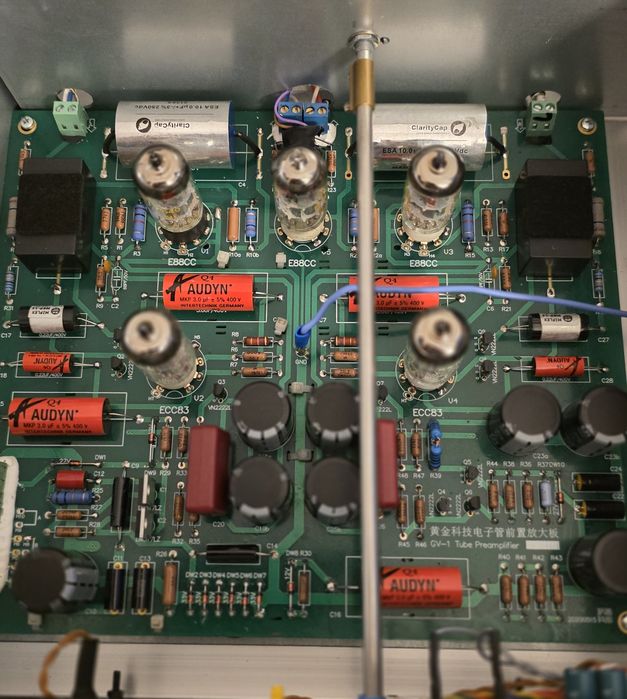 Preamplificator lampi