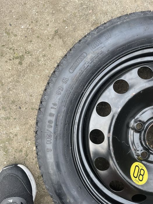 roata de rezerva slim bmw 16