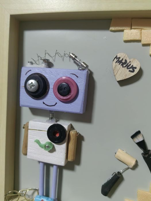 Tablou roboței /pt cadouri