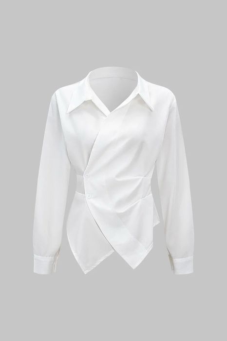 Рубашка белая, классическая