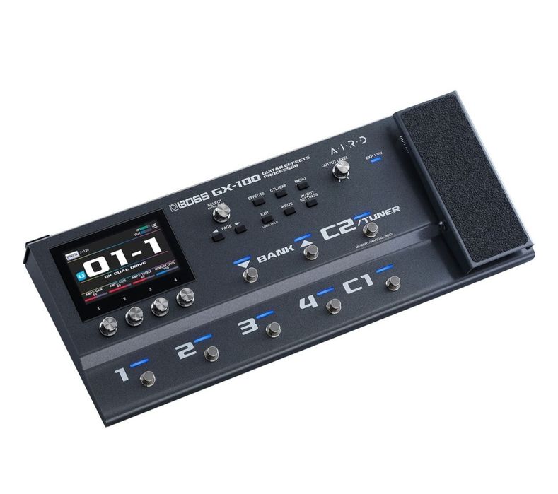 Гитарный процессор BOSS GX 100 серый