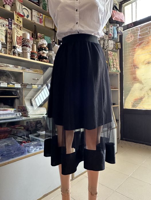 Юбка женская черная