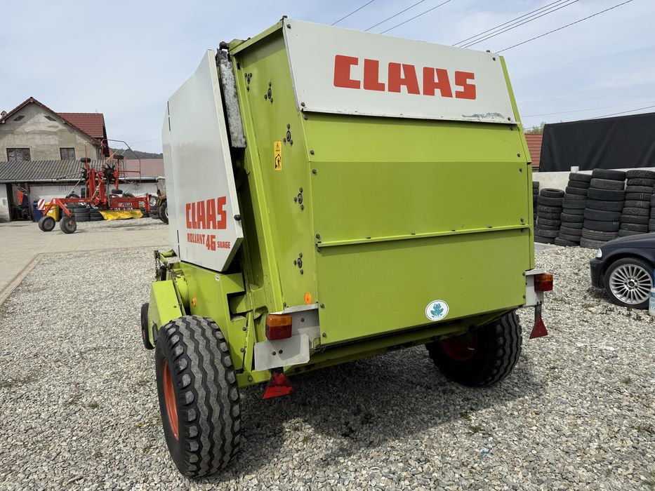 Claas rollant 46 silage presa rotunda balotiera ata plasa