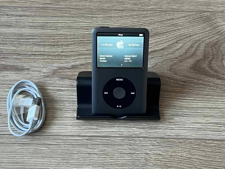 Ipod classic 6th gen 120GB HDD fara baduri,testat,perfect functional