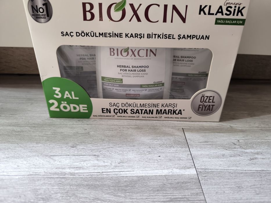 Турски шампоан Bioxcin различни видове