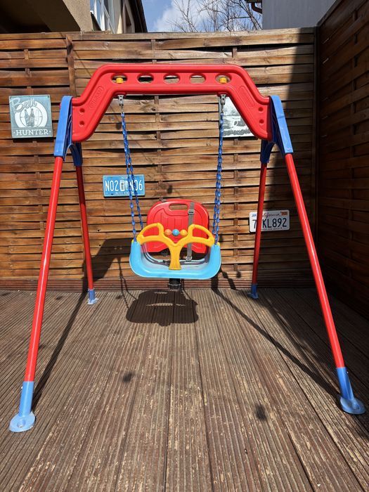 Leagan copii Pilsan - Samba, cu cadru, albastru