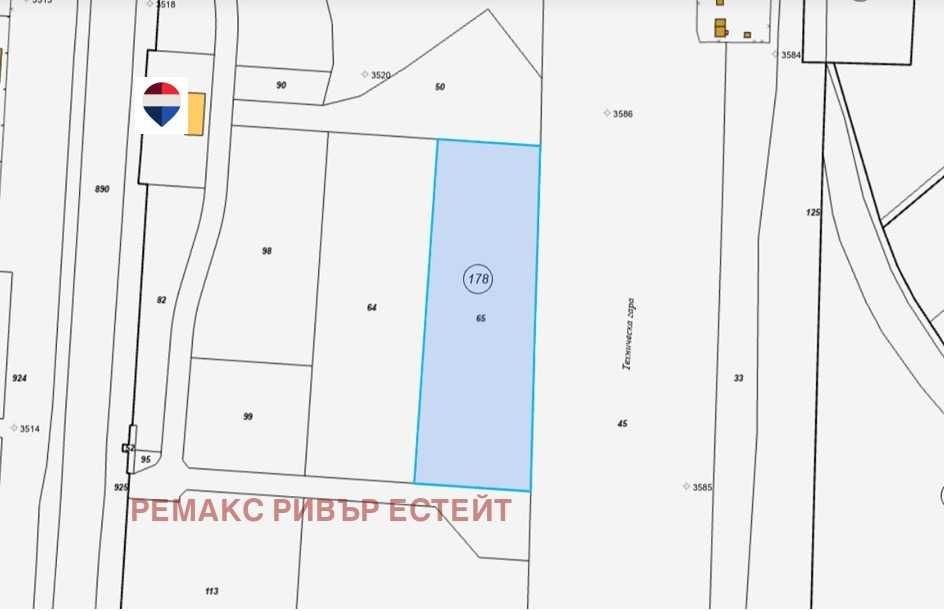 Поземлен имот с ПУП за продажба Промишлена зона Изток