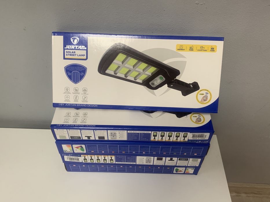 Lampa cu Incarcare Solara 150W, 160 LED-uri, cu senzor miscare