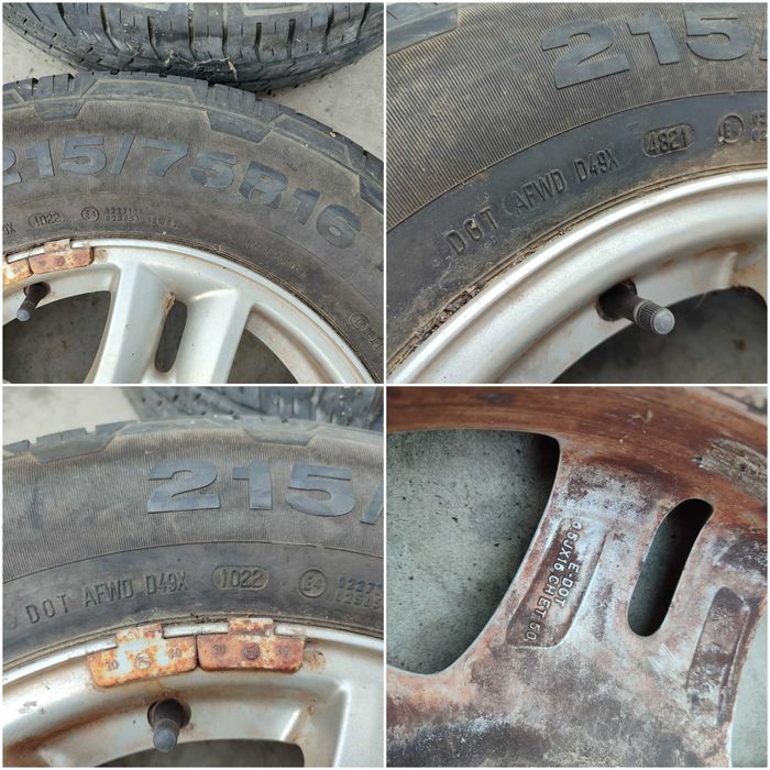 Set 4 Jante aliaj R16 215/75R16 5x108 Land Rover Freelander 2 - LR2 6.5JX16 CH ET50 2009 / [2007-2016] / (11Z)