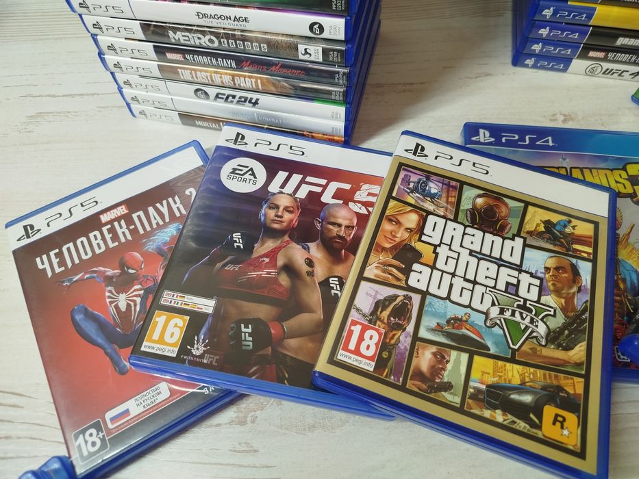 Playstation 5 Игры PS5 диски пс5