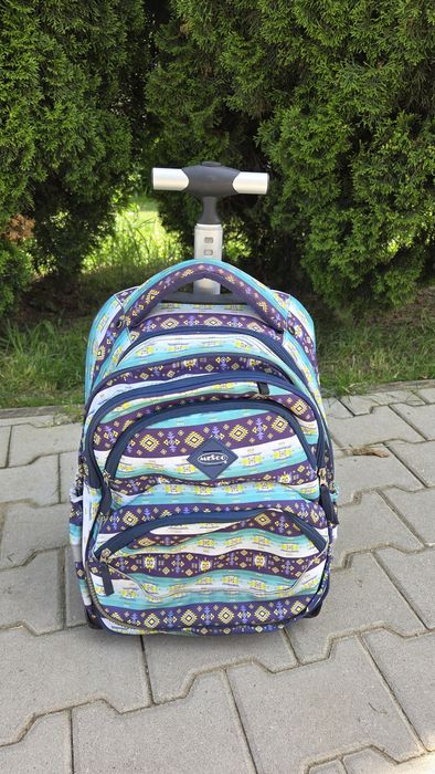 Ghiozdan Troler Multifunctional cu Rotile