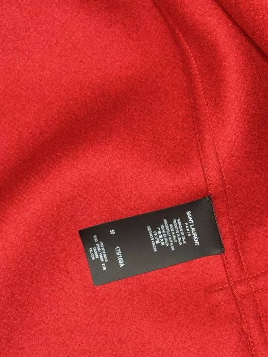 Haina Saint Laurent  cu lambskin la inchizatoare