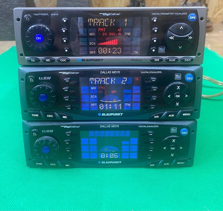 Cd Player auto MD Blaupunkt Minidisc Texas DJ/Dallas Md 70-BT USB