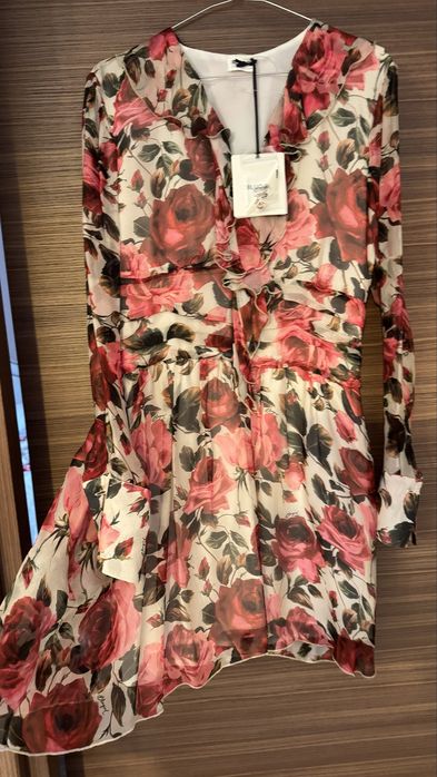 Vand rochie matase Bluegirl noua