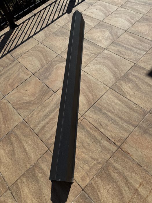 Capace gard din tabla culoare negru