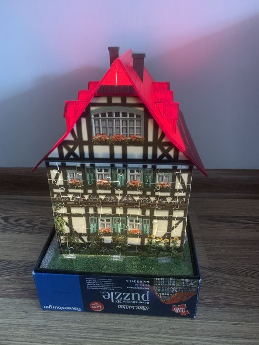 Пъзел светеща къщичка