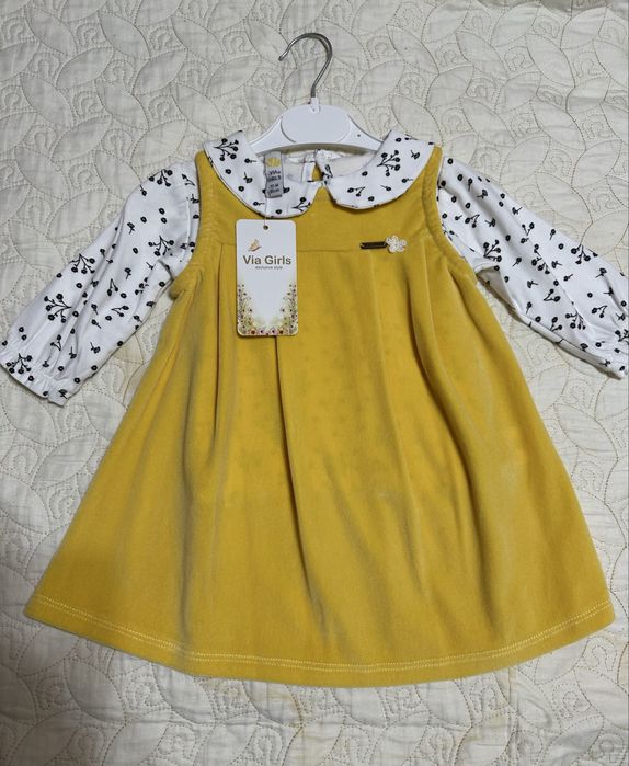 Новая одежда для девочек от 0 до 2 лет, цены от 500 тг