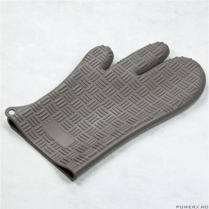 Manusa de bucatarie antiaderenta, antitermica, din silicon, gri