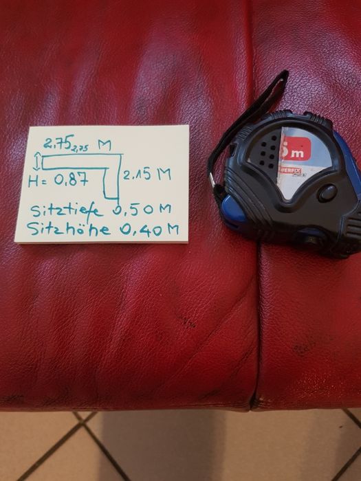 Colțar piele unicat Germania