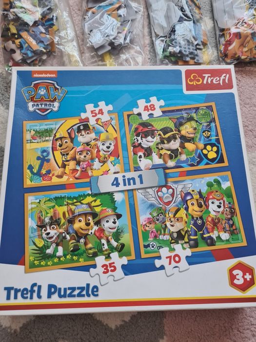 Puzzle 4in1 Paw Patrol