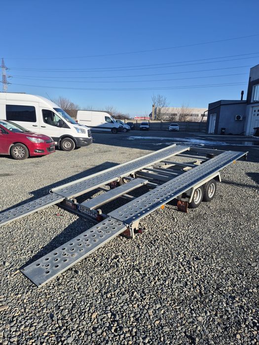 Trailer/Platforma Auto Rabatabil Pongratz - 09/2017 - Lungime 4m