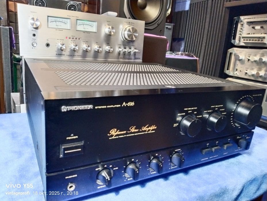 Pioneer A-616 стерео усилитель