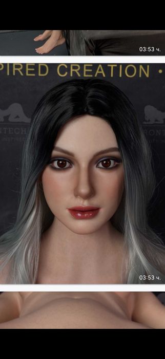 Irontechdoll Luna 164 см – Премиум силиконова кукла, като нова + подарък