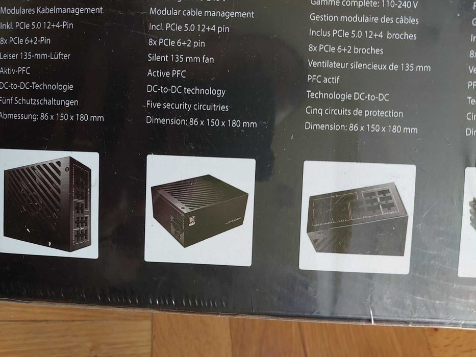 LC Power LC1200P V3.0 - 1200W 80+Platinium - НОВО Захранване