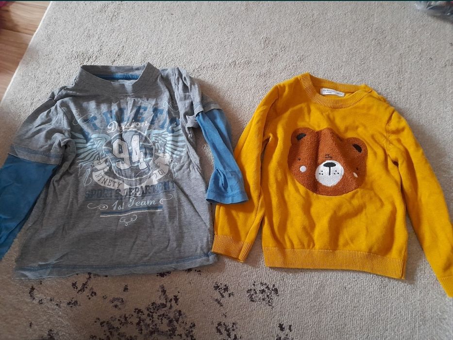 pulover Fox & bunny ursuleț 98 st Bernard 98 2 3 ani impecabile