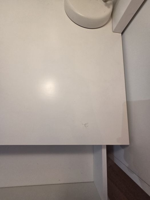 Birou copii Micke Ikea + scaun + veioza