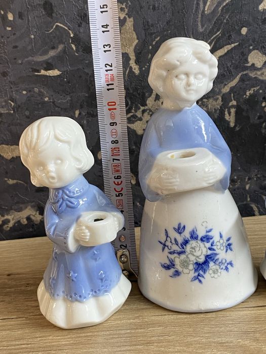 Свещнищи  дървени и порцеланови