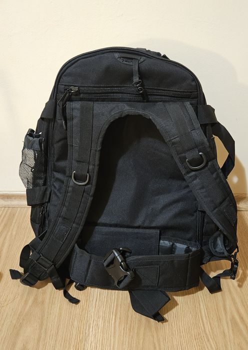 черна тактическа раница 60L