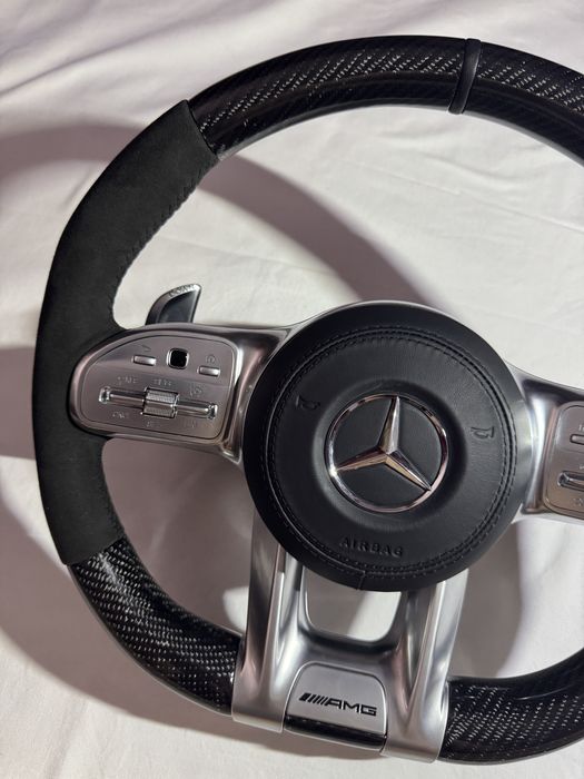 Volan carbon Mercedes Benz A class E S C Gle Glc Glk