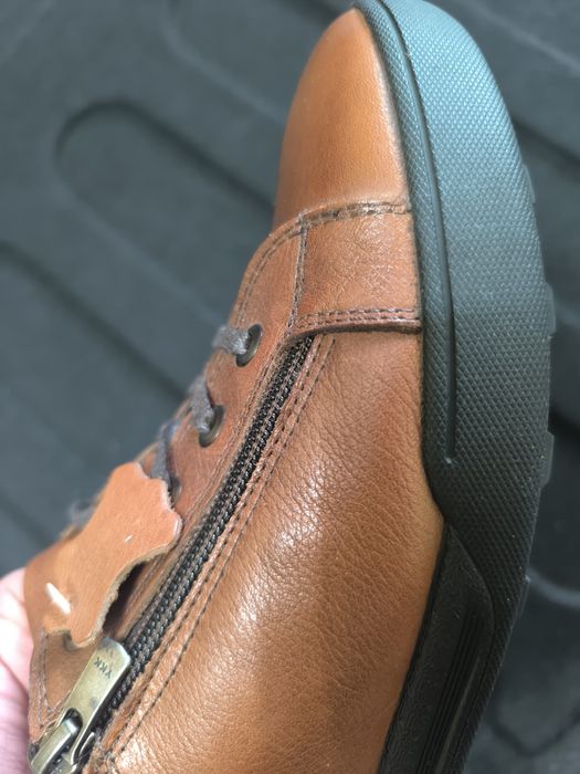 Кожаный обувь фирмы Oxide  размер 40