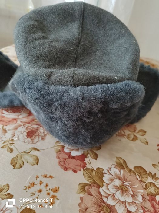 Шапка-ушанка  комбинированная