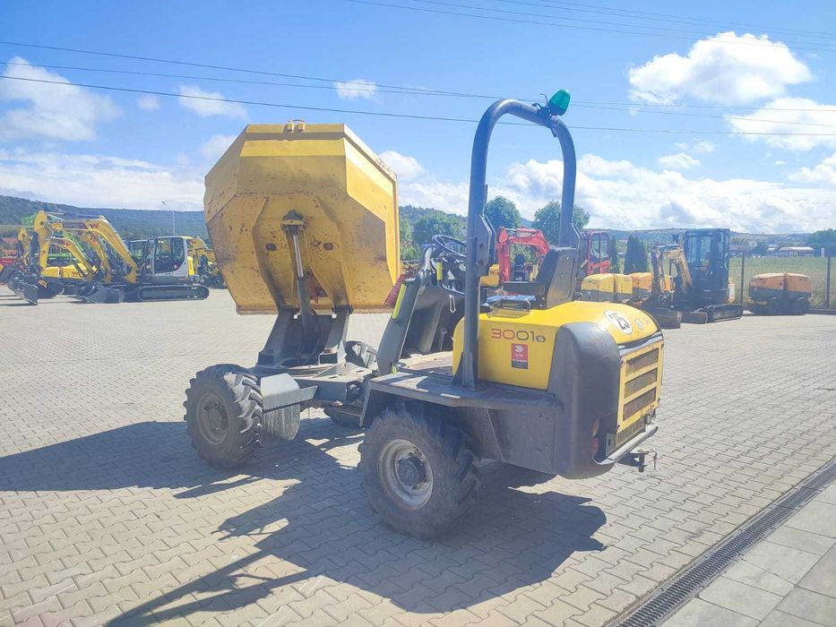 Dumper Wacker Neuson 3001 3 tone cu bena rotativa