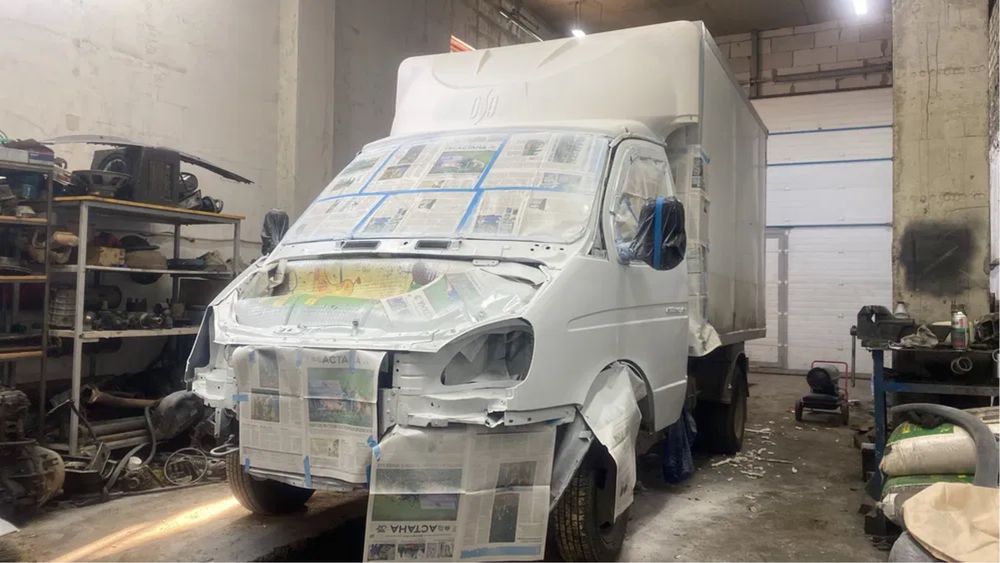 Ремонт кузова грузовых автомобилей