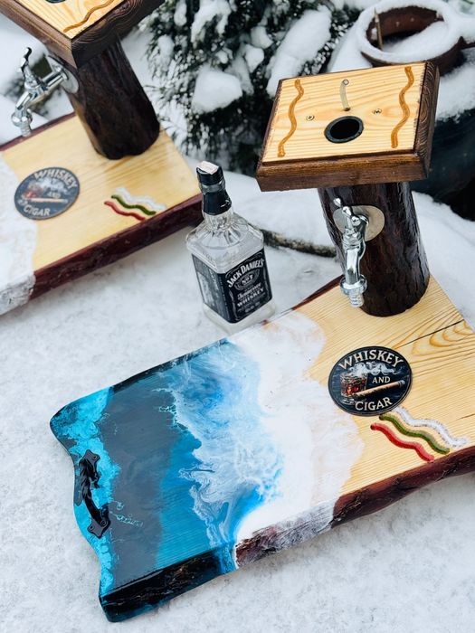 Диспенсъри за алкохол ръчна изработка ГАРАНЦИЯ