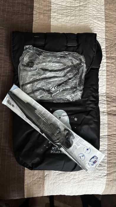 Лятна количка Chicco Ohlala 3, зимно чувалче, дъждобран, чадър, двусезонна подложка