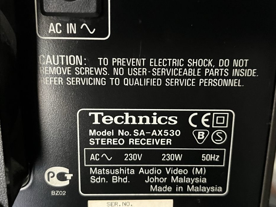 Receiver Technics SA-AX530