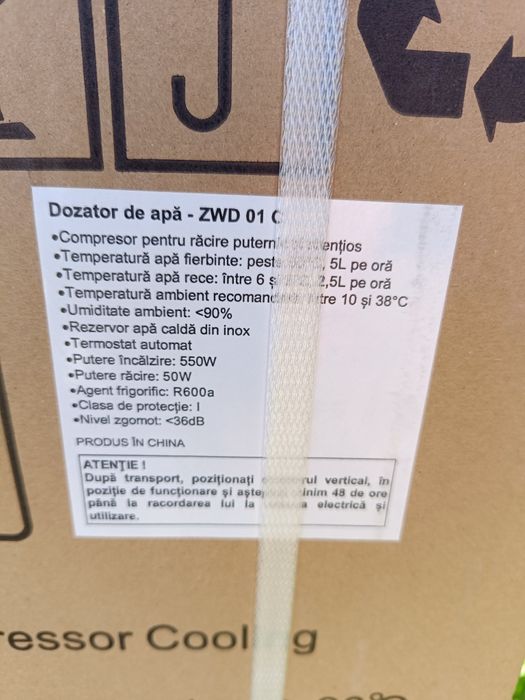 Dozator apa Zass ZWD 01 (Nou, sigilat)